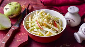 Рецепты с яблоком и кунжутом