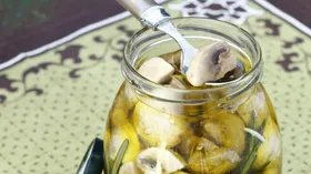 Рецепты с грибами, алкоголем и маслом оливковым