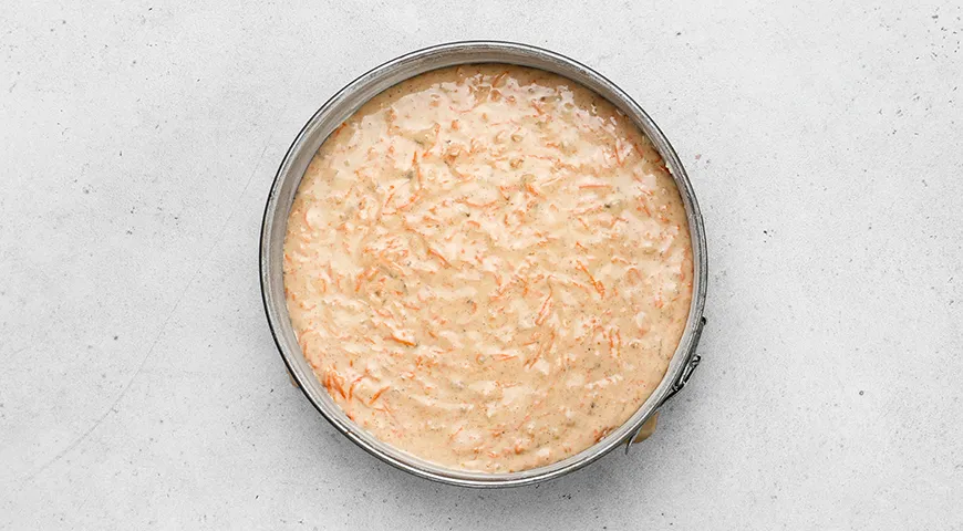 Кекс с морковью