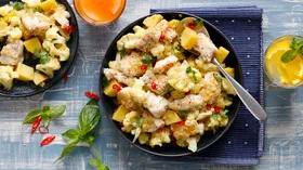 Рецепты на ужин с карри и чесноком
