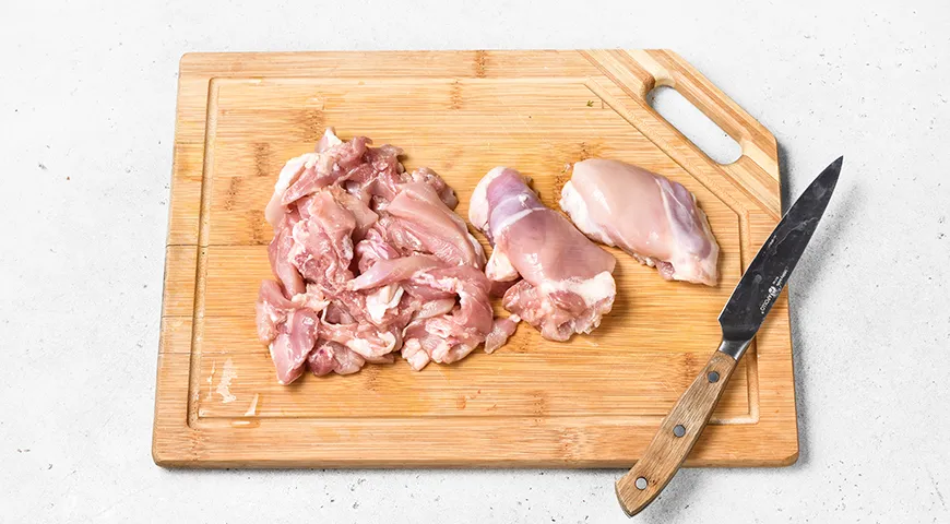 Жаркое из курицы с картошкой