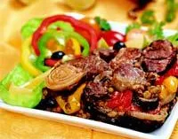 Рецепты с мясом, томатами и бобами