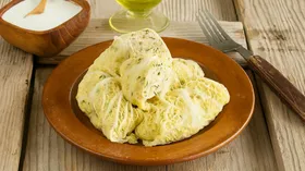 Голубцы с фаршем из индейки и рисом