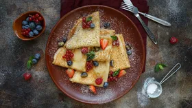 Рецепты с молочной продукцией, мукой и салом
