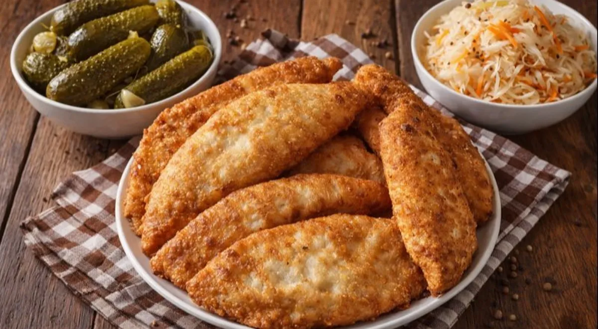 Постные чебуреки с картошкой и грибами