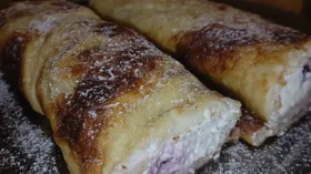 Финский блин с творожной начинкой