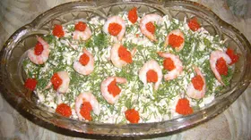 Рецепты с молочной продукцией, яйцом куриным и креветками