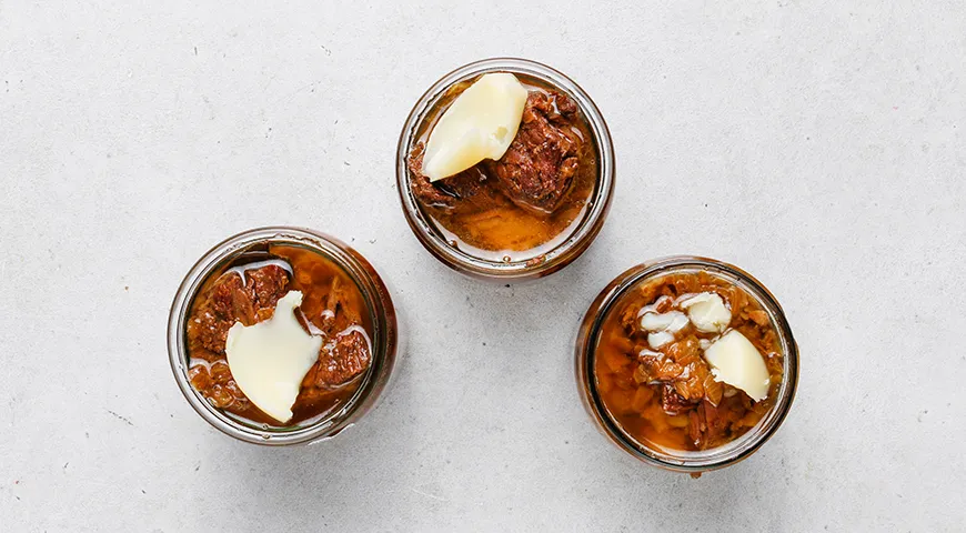 Домашняя тушёнка из говядины (в мультиварке)