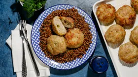 Котлеты с сливочным маслом