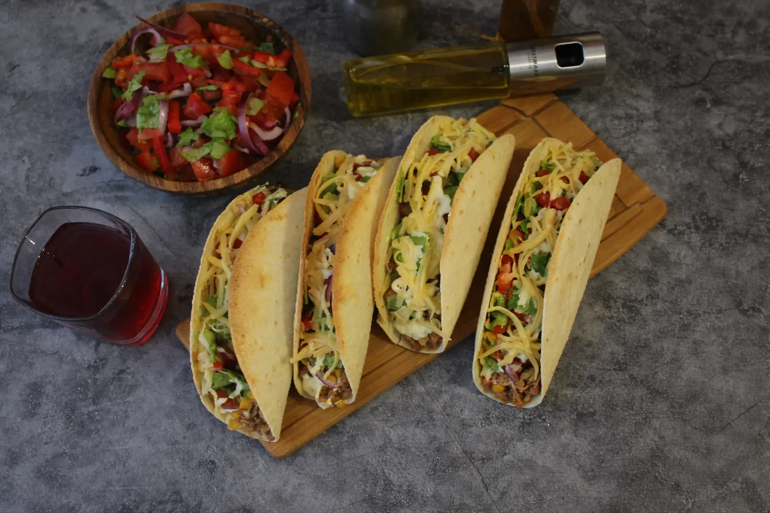 Рецепт тако с фаршем и кукурузой