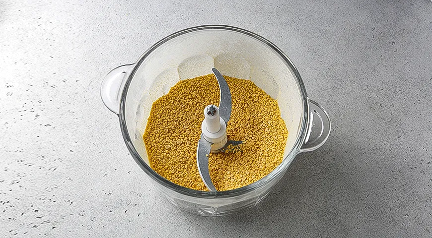 Мороженое в кукурузных хлопьях