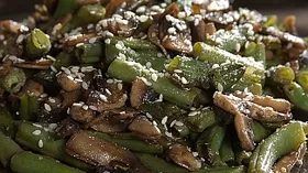 Рецепты с овощами, маслом кунжутным и фасолью