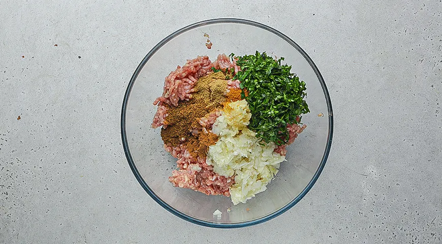 Куриные котлеты по-мароккански