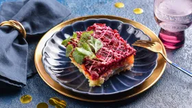 Селедка под шубой постная