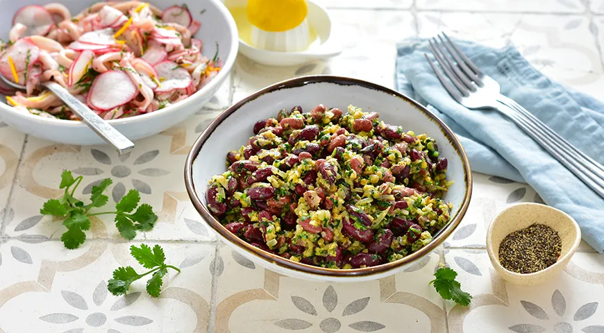 Рецепт самого быстрого лобио