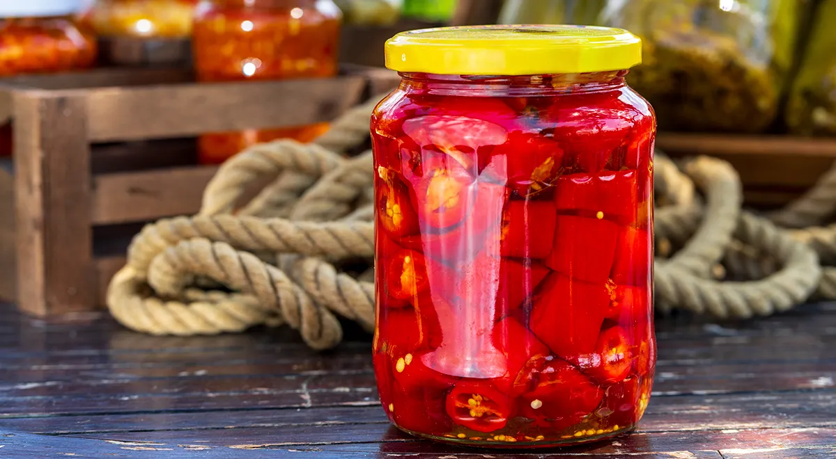 Рецепт маринованного острого перца с медом