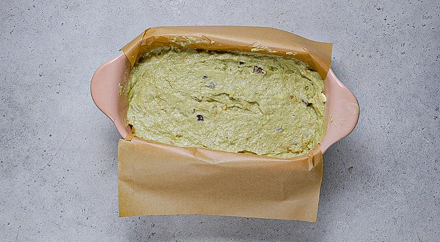 Кекс из авокадо