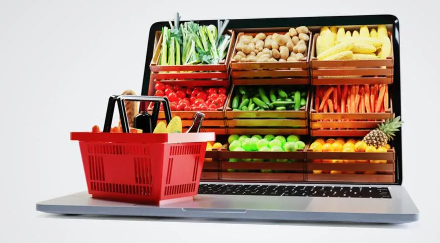 Покупки в онлайн продуктов питания