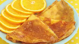 Блины с коньяком