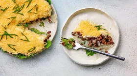 Рецепты с твёрдыми сырами, яйцом куриным и мясом