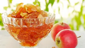 Прозрачное варенье из яблок дольками