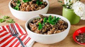 Рецепты с крупой и печенью: рецепты с фото