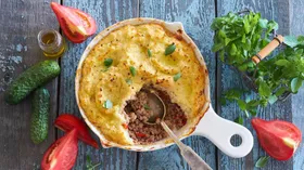 Запеканка с бараниной