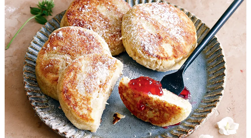 Рецепт творожных сырников с рисовой мукой и кокосовой стружкой