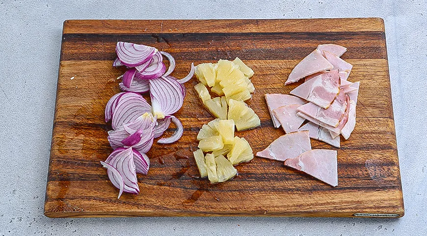 Пицца в багете