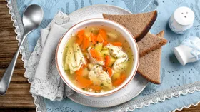 Уха из морского окуня