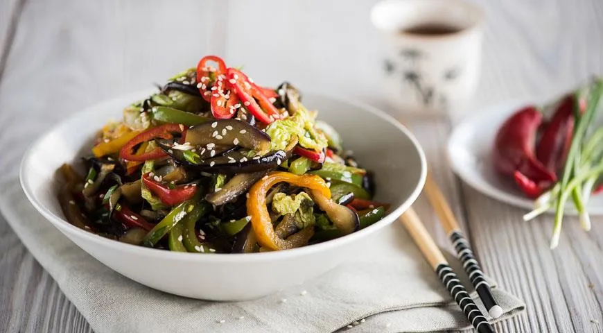 Баклажаны по-корейски с овощами без обжарки - пошаговый рецепт с фото на natali-fashion.ru
