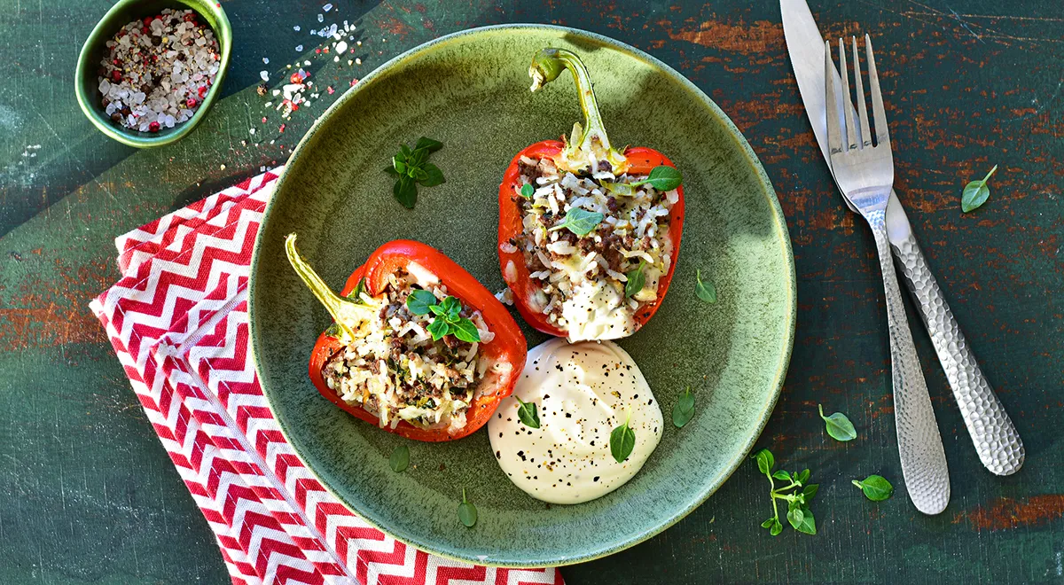 Рецепт фаршированных перцев в пароварке