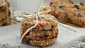 Рецепты с сухофруктами, грецким орехом и овсом