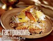 Свинина с рисом и ананасом по-индийски