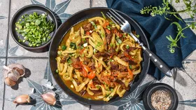 Рецепты с мукой, соусами и говядиной