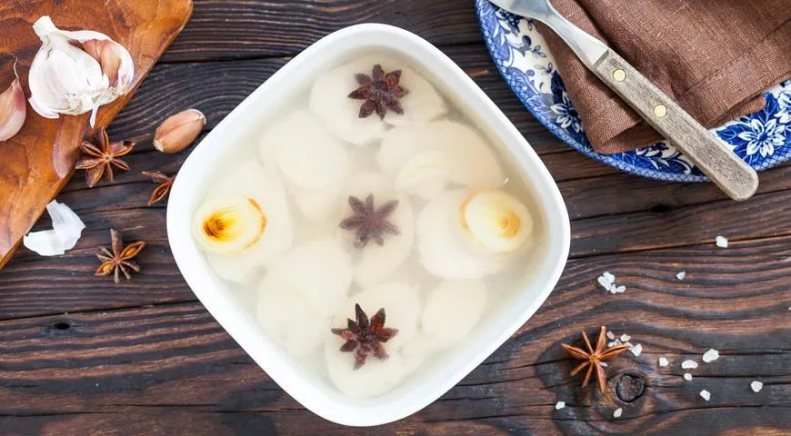 Рецепт пряного заливного из курицы с бадьяном