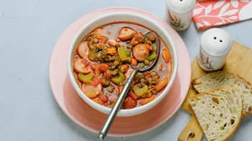 Рецепты с маслом растительным, сосисками и бобовыми