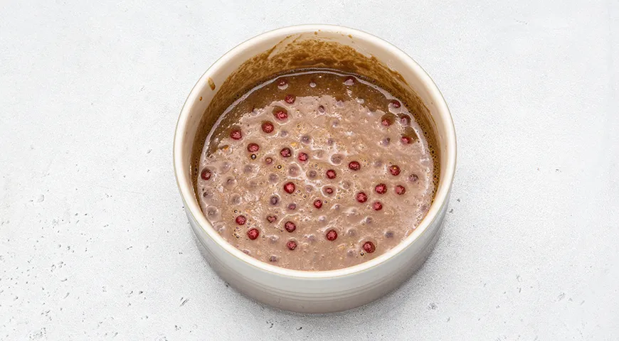 Кулага - старинный русский десерт из ягод и ржаной муки