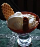 Ванильное мороженое