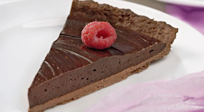 Тортик с шоколадным ганашем