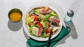 Рецепты с сырами, говядиной и салатом