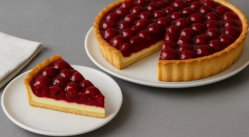 Тарт с вишней