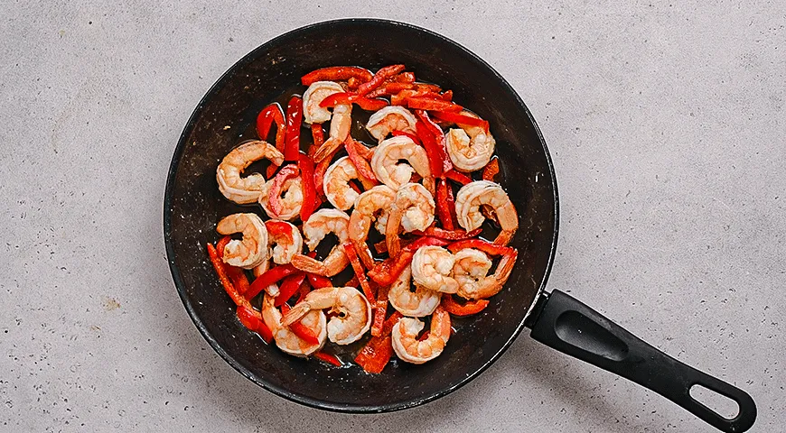 Пад-тай с креветками