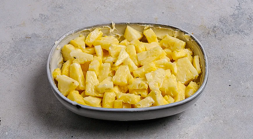 Ананасовый коблер