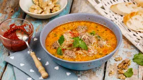 Рецепты с кинзой и грецким орехом