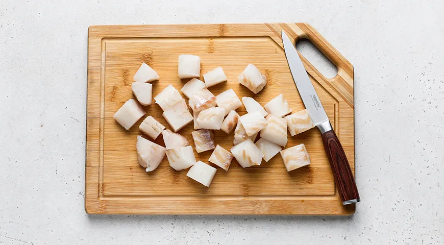 Запеченная треска под сливочно-сырной корочкой