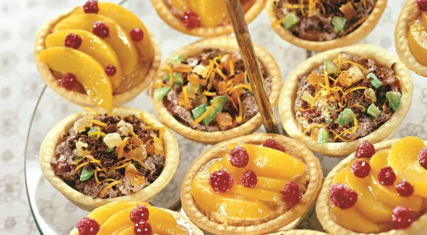 Корзиночки со сладкой начинкой