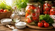 Сколько сахара, соли и уксуса для помидоров нужно при мариновании — советы шеф-повара