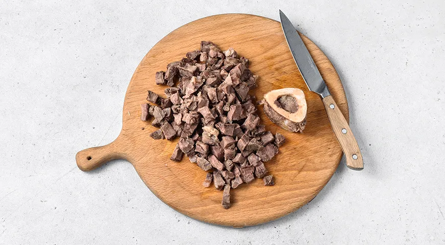 Грибной суп с мясом