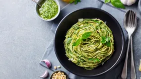 Паста с джином, вдохновленная мартини – вы удивитесь рецепту